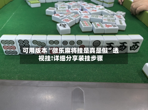 可用版本“微乐麻将挂是真是假”透视挂!详细分享装挂步骤-第2张图片