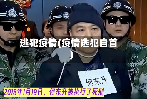 逃犯疫情(疫情逃犯自首)