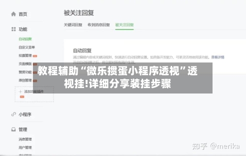 教程辅助“微乐掼蛋小程序透视”透视挂!详细分享装挂步骤-第2张图片