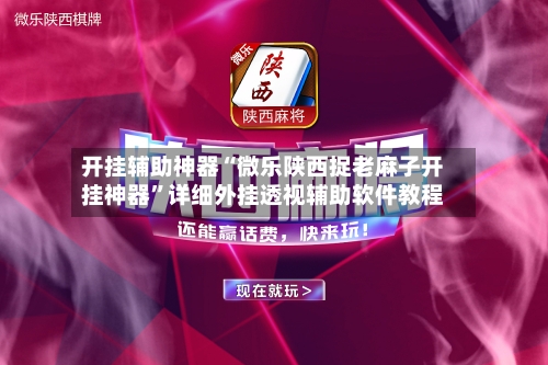 开挂辅助神器“微乐陕西捉老麻子开挂神器”详细外挂透视辅助软件教程-第2张图片