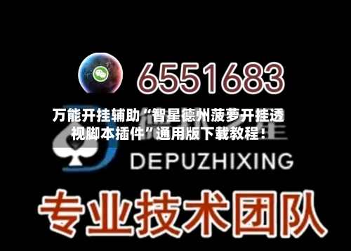 万能开挂辅助“智星德州菠萝开挂透视脚本插件	”通用版下载教程！-第2张图片