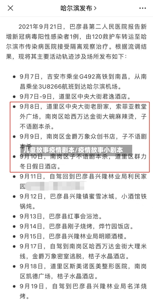 儿童故事疫情剧本/疫情故事小剧本-第2张图片