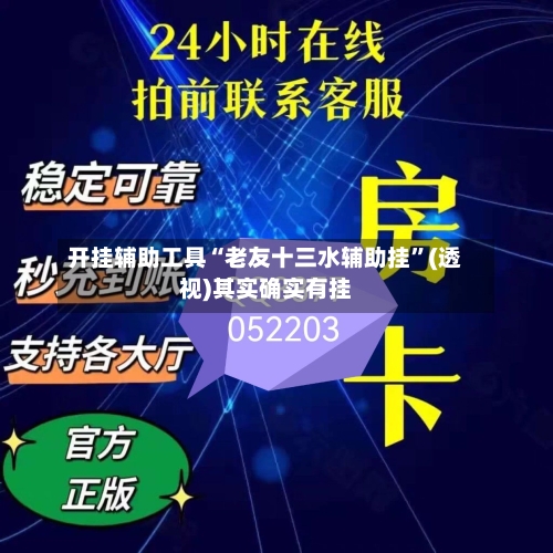 开挂辅助工具“老友十三水辅助挂”(透视)其实确实有挂-第2张图片