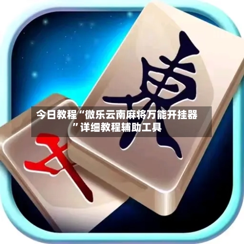 今日教程“微乐云南麻将万能开挂器	”详细教程辅助工具-第2张图片