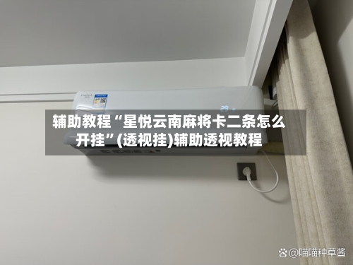 辅助教程“星悦云南麻将卡二条怎么开挂	”(透视挂)辅助透视教程-第2张图片