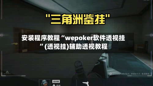 安装程序教程“wepoker软件透视挂”(透视挂)辅助透视教程-第2张图片