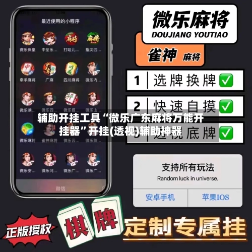 辅助开挂工具“微乐广东麻将万能开挂器	”开挂(透视)辅助神器-第2张图片