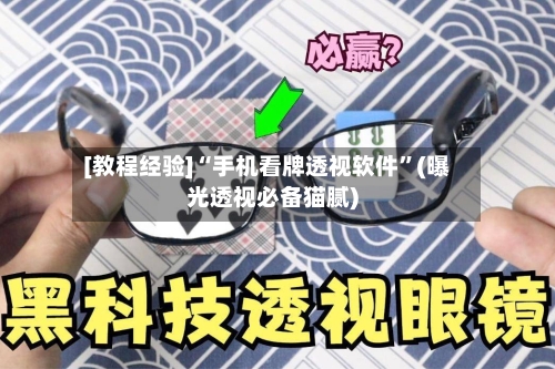 [教程经验]“手机看牌透视软件”(曝光透视必备猫腻)-第2张图片