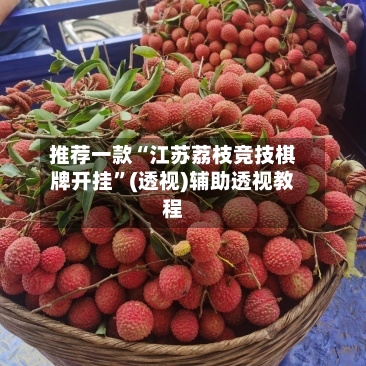 推荐一款“江苏荔枝竞技棋牌开挂”(透视)辅助透视教程-第3张图片