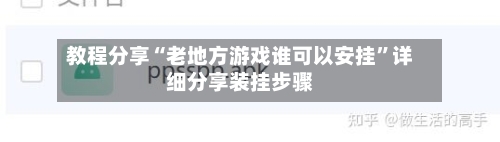 教程分享“老地方游戏谁可以安挂”详细分享装挂步骤-第3张图片