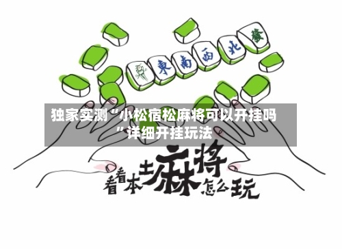独家实测“小松宿松麻将可以开挂吗	”详细开挂玩法-第2张图片