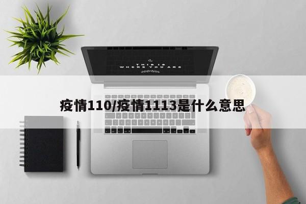 疫情110/疫情1113是什么意思
